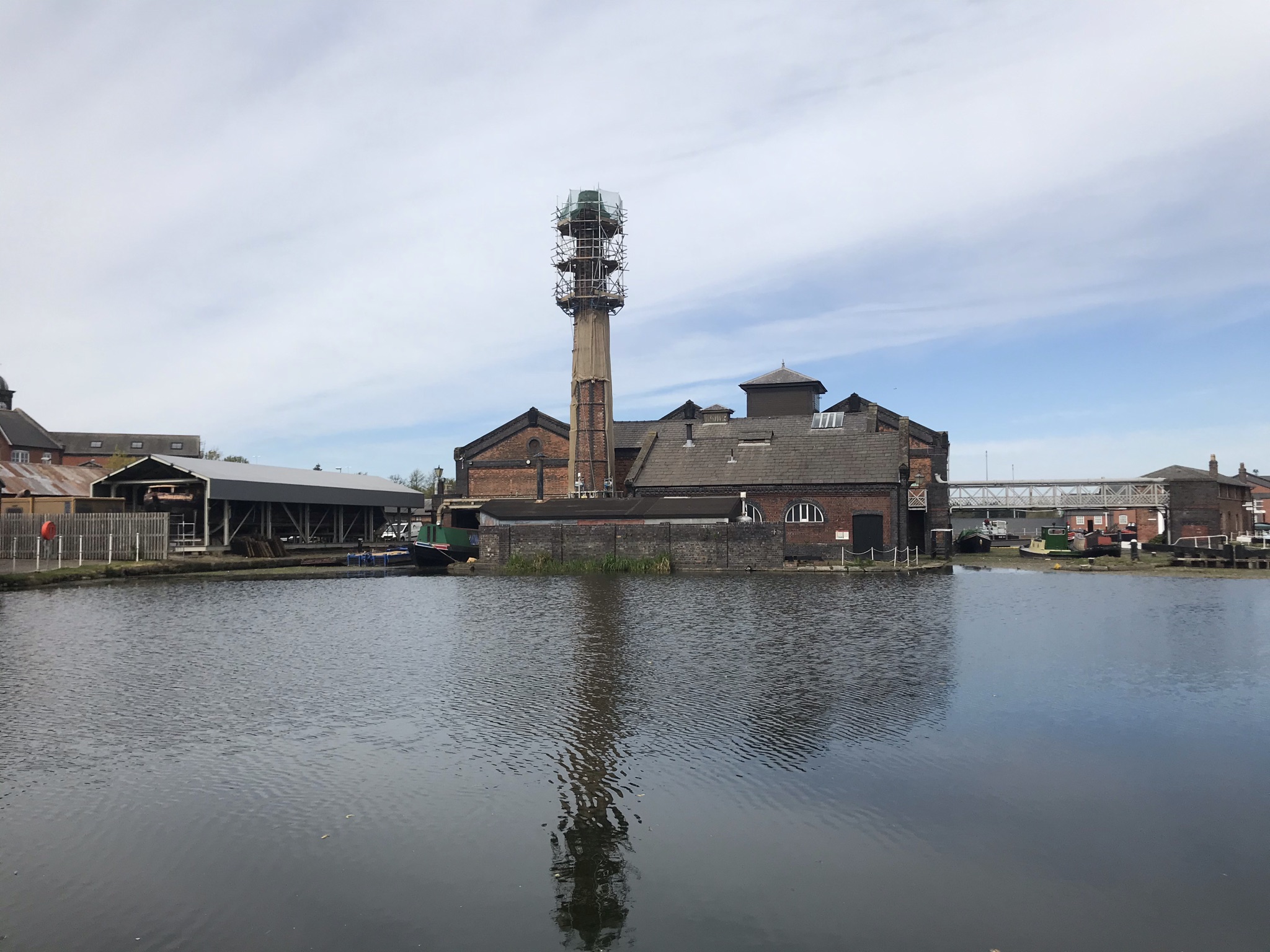 old boat yard buildings